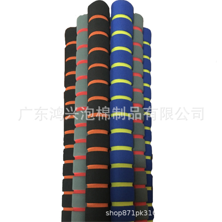Picture of Abrasion Resistant Wood Grain High Density Eva Foam Handlebar Special-Shaped Anti-Slip Rubber Plastic Tube Grinding Tool Handle Accessories