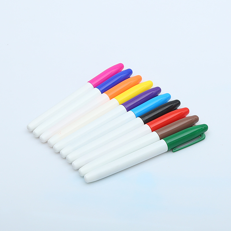 Environmental protection PP material marker multi-color mark pen IELTS universal non-erasable color marker