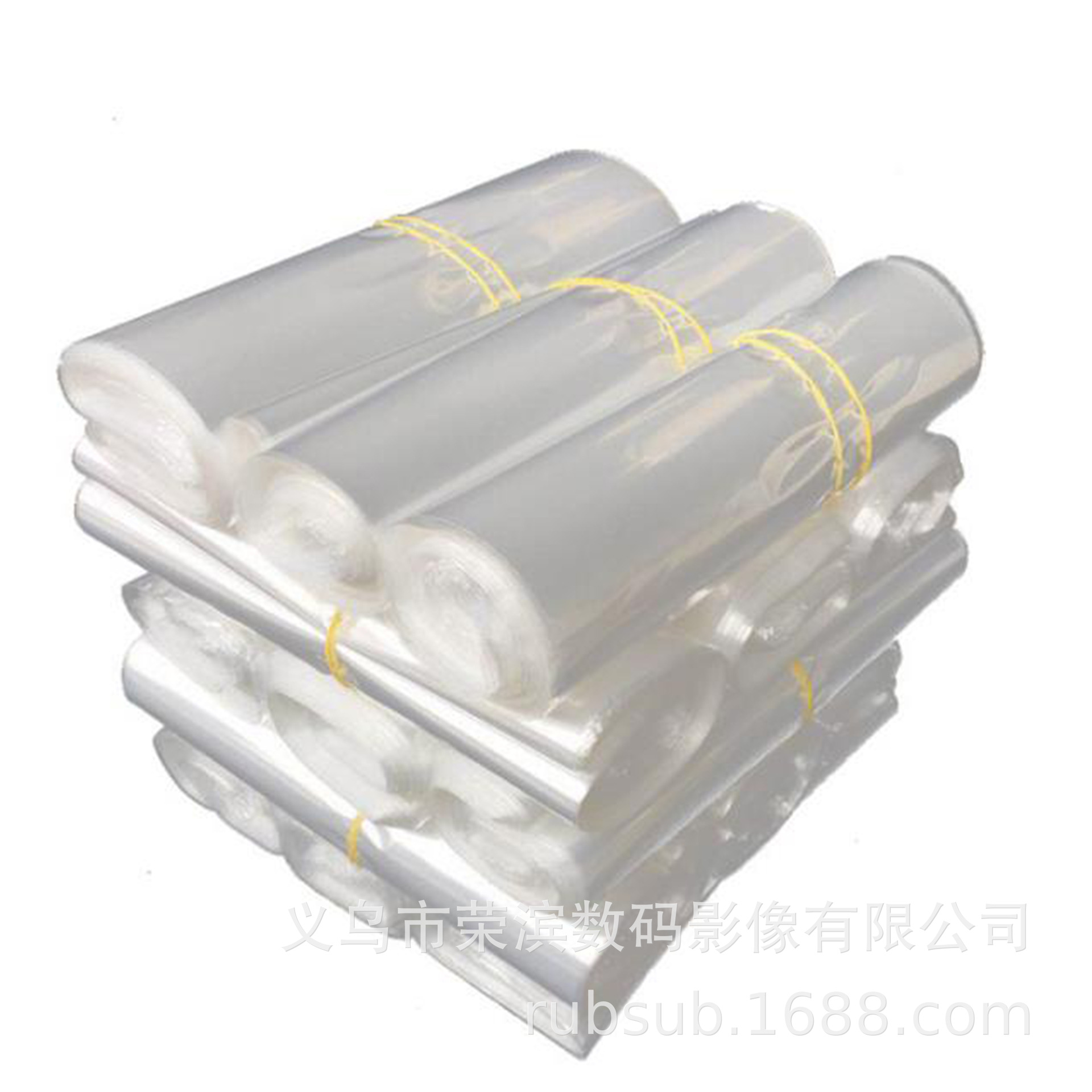 Heat Shrink Bag High Temperature Resistant Sublimation 3oz Small Wine Glass Milk White PET Shrink Film Sublimation Special Shrink Bag