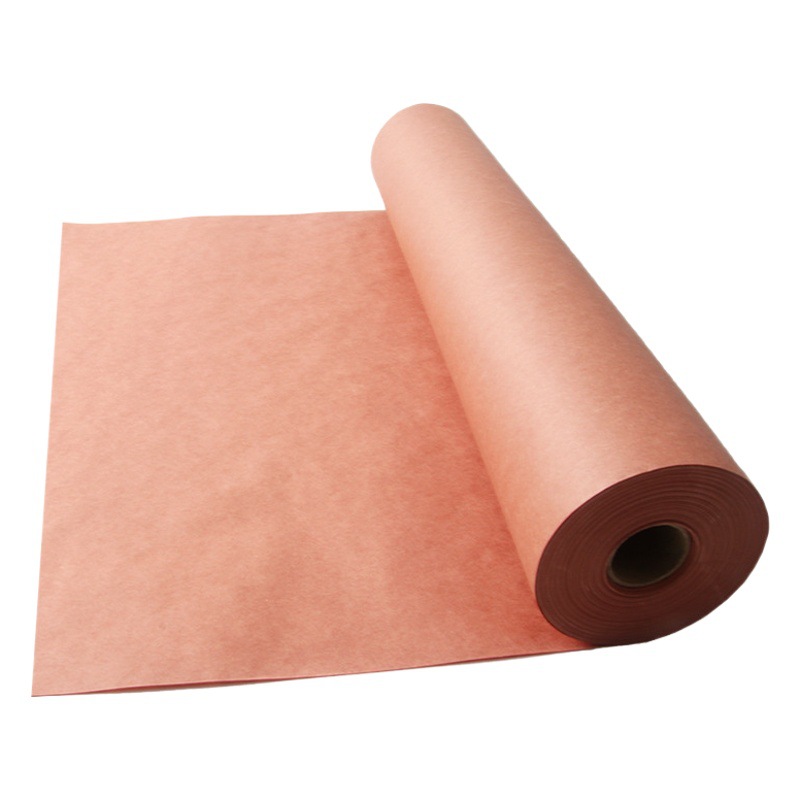 Fengwei 66g butcher paper food wrapping paper oil-absorbing paper pink Kraft paper roll outdoor barbecue paper wrapping paper
