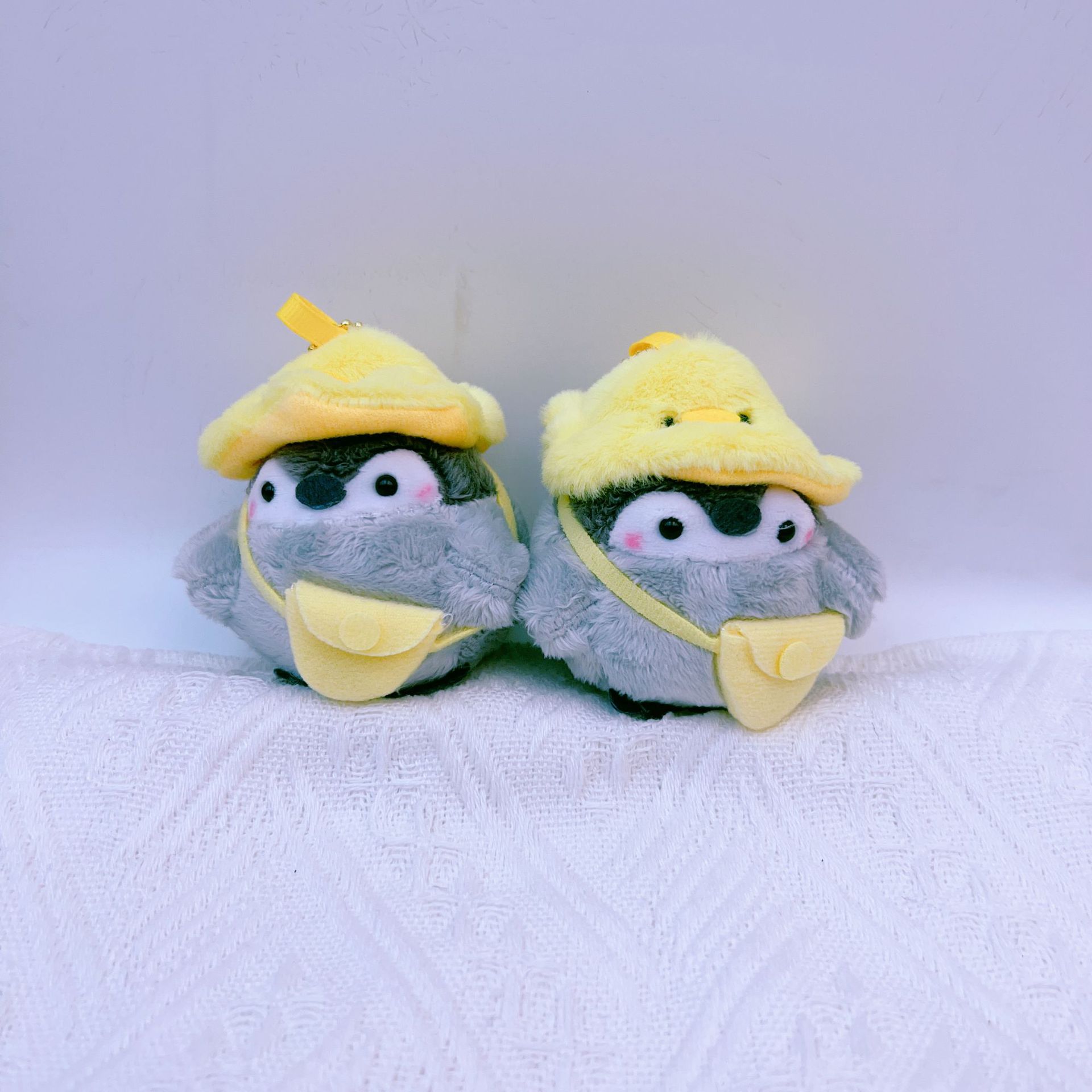 Positive Energy Travel Penguin Plush Doll Cute Hat Penguin Pendant Red Book Pendant Keychain