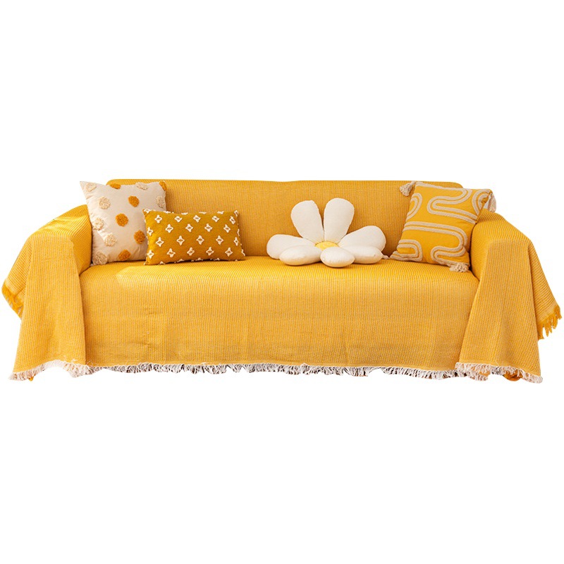Nordic modern four seasons universal cloth sofa cover cloth non-slip dust cushion sofa cover cover towel cushion towel wholesale