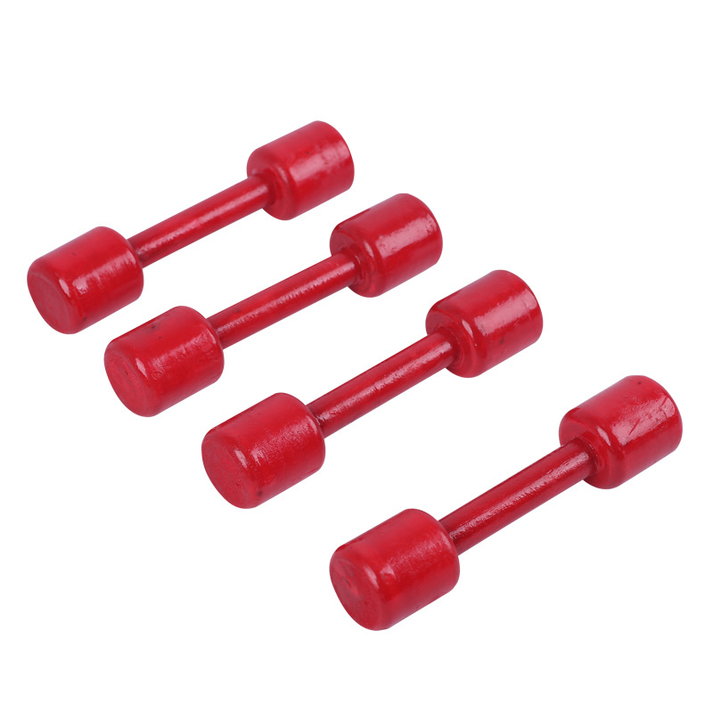 Wooden Dumbbell Children's Dumbbell Wooden Dumbbell Touch Sound Dumbbell Morning Exercise Supplies Children's Fitness