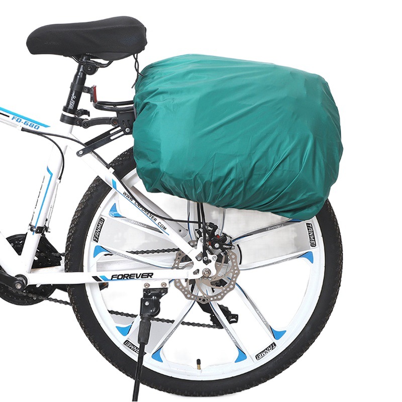 Mutong mountain bike rain cover riding tail bag cover carrying bag bicycle waterproof cover equipment accessories rain cover