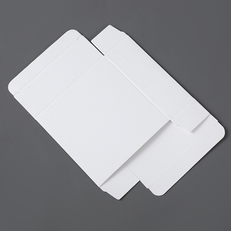 Picture of Small White Box Spot Flip Box Gift 8-14cm Packaging Box Wholesale 350g White Cardboard Small Box White Paper Box