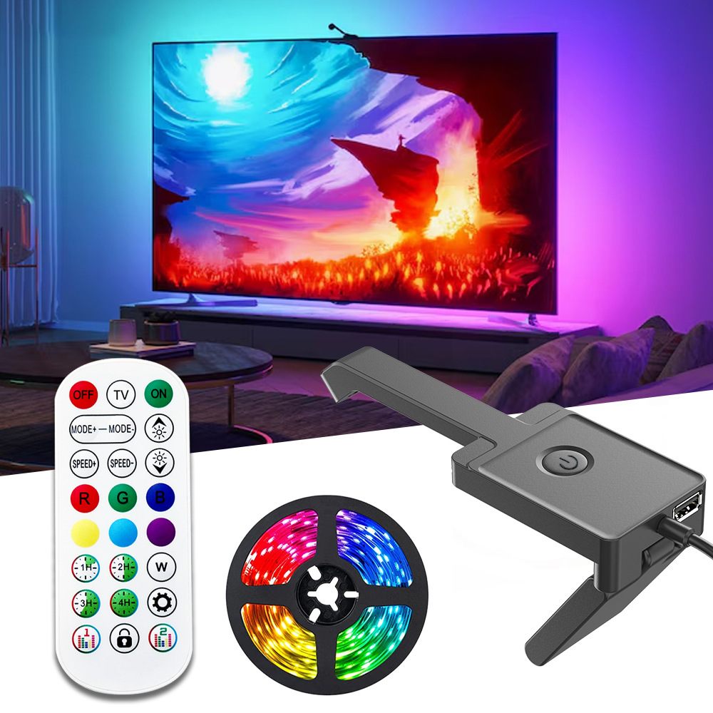 TV color picker, LED same-screen colorful ambient light, light strip color picker, app screen camera color picker