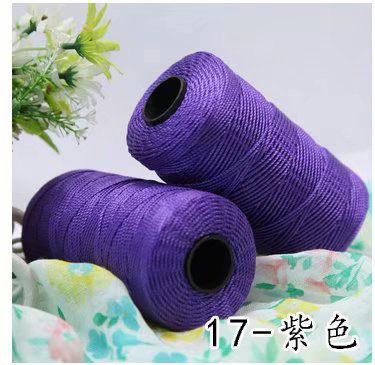 Picture of Three strands of nylon thread twine hook wire knitting hook hat shoes line car seat ice silk wool manufacturers wholesale