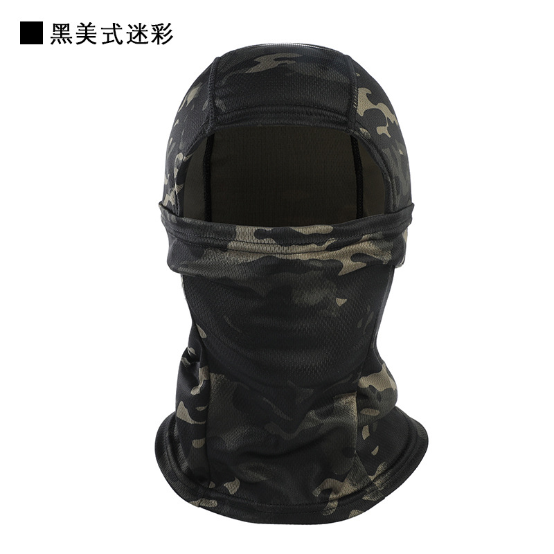 Picture of Cross-border Motorcycle Headgear Outdoor Dust-proof Drying Riding Mask Balaclava Hat Summer Tactical Camouflage Mask