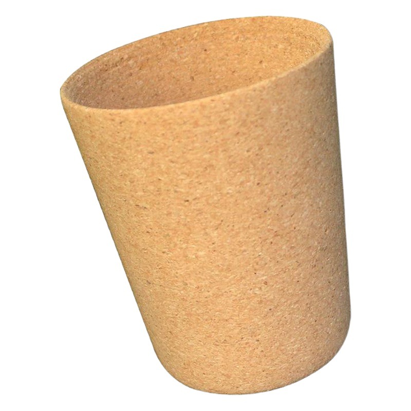 Cork holder, ceramic cup Cork cup cover, Cork natural, good appearance and feel. Match by ceramic.