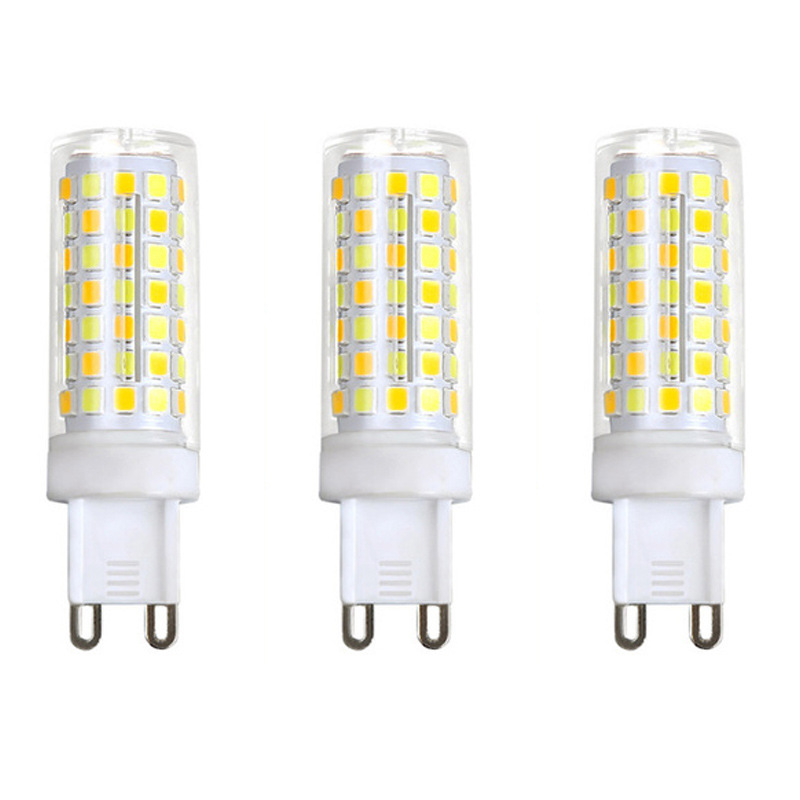Picture of G9 lamp bead LED pin small bulb G4 bright energy-saving light source without strobe 220V ceramic corn high voltage bulb