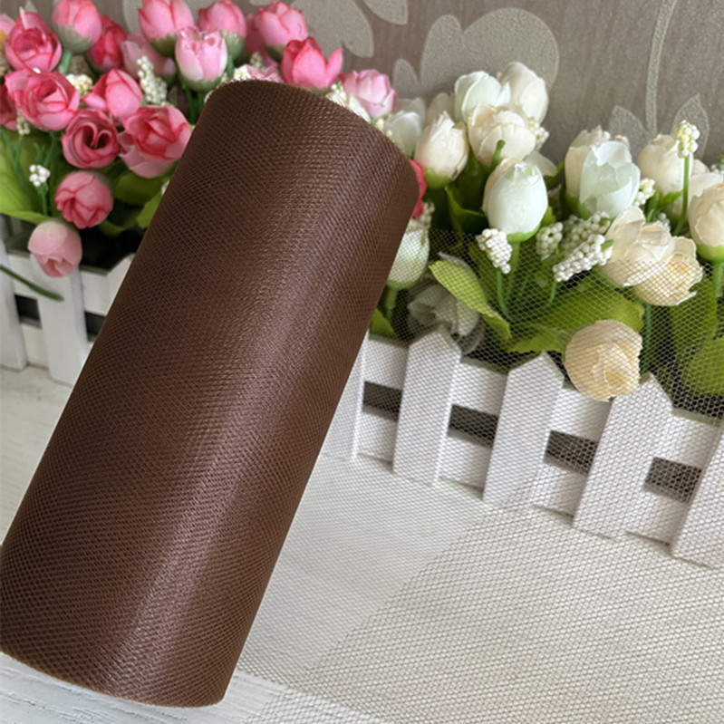 Picture of Wedding party decoration American mesh roll tutu skirt birthday table skirt tulle yarn wedding decoration 15cm * 25 yards