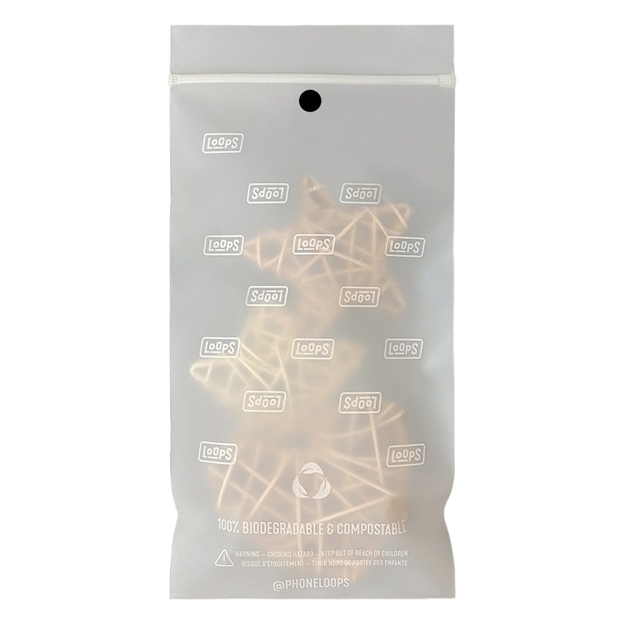 Customized compostable degradable bag corn starch degradable packaging bag degradable self-sealing bag