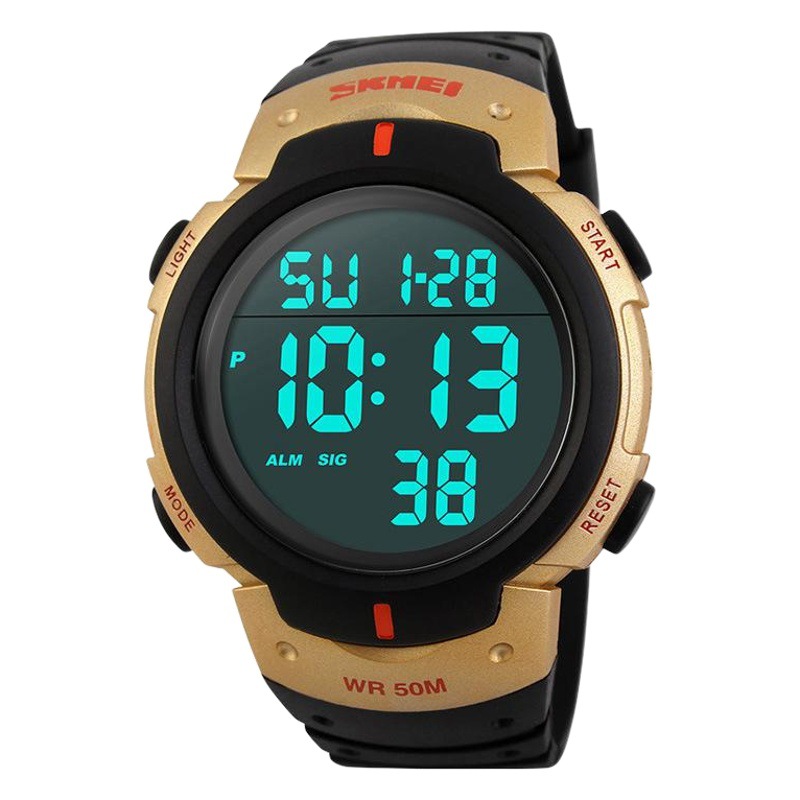 Beautiful Time Selling Men's Watch Fashion Waterproof Outdoor Multifunctional Sports Chronograph Electronic Watch Personalized Wristwatch