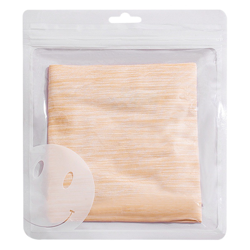 Universal smiley face clothing zipper bag transparent underwear plastic packaging bag stationery head buckle jewelry self-sealing bag