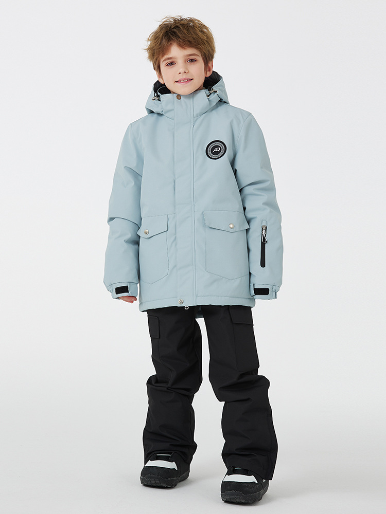 Picture of New Children's Ski Suit suit Boys and Girls Winter Outdoor Waterproof Warm Thickened Children's Ski Suit