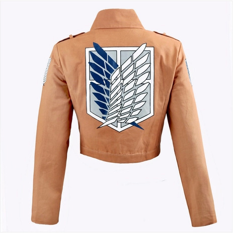 Picture of Spot Attack Giant cos Suit Investigation Corps Uniform Allen Sanli Long Uniform Nie Coat Clothes