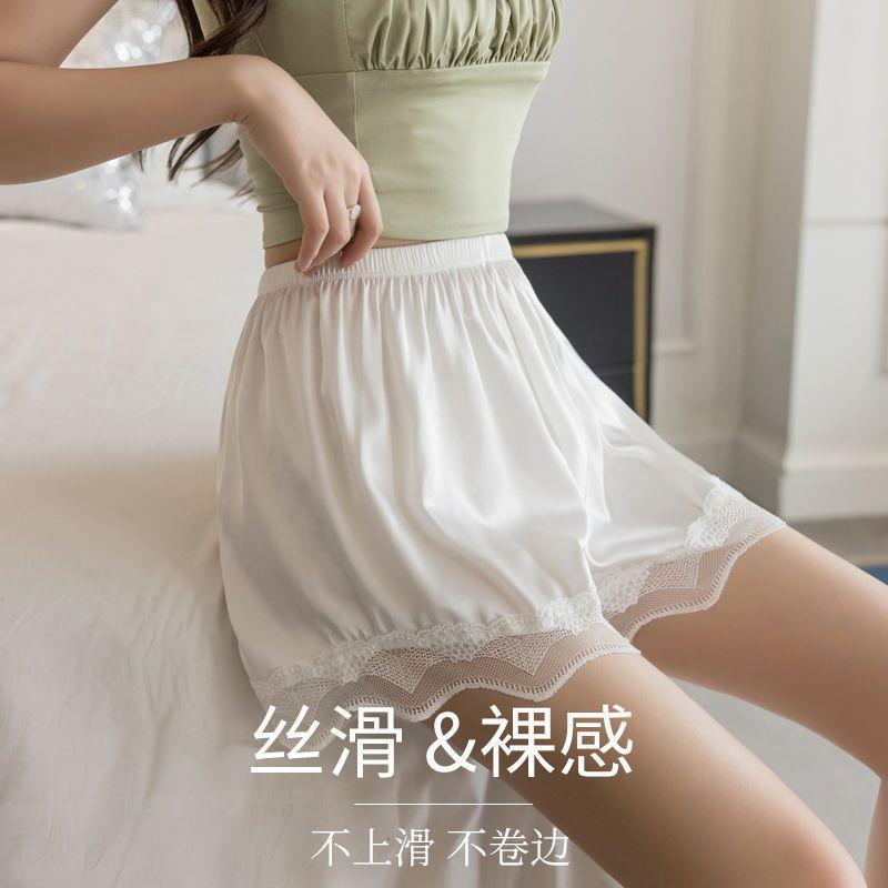 Picture of Summer Thin Women's Shorts, Three-Point Lace Safety Shorts, Jk Non-Curling Anti-Exposure Insurance Shorts, Inner Lace Shorts