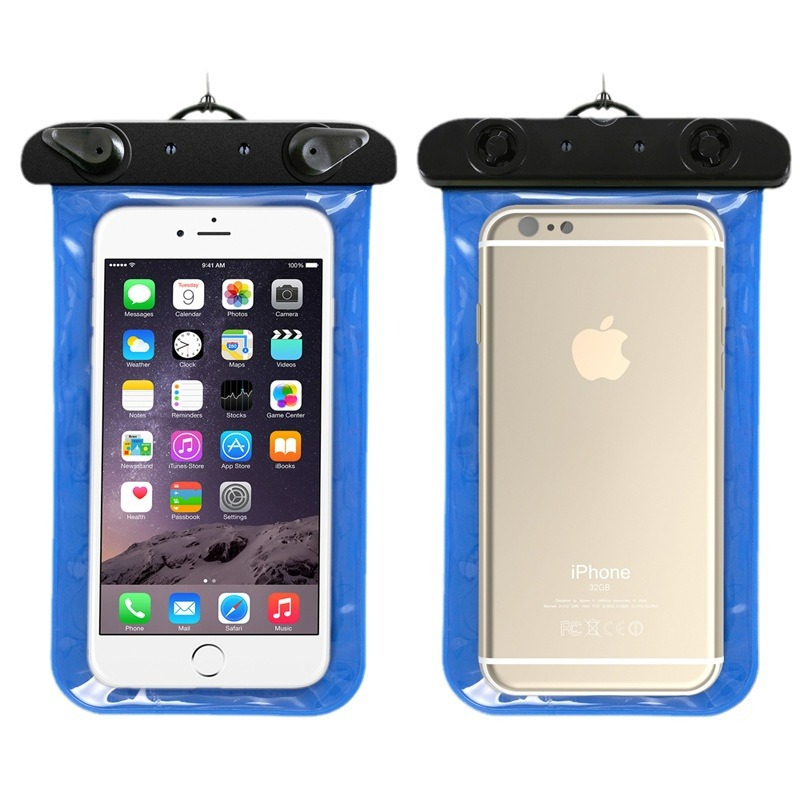 Picture of Wholesale Touch Screen Transparent Outdoor Swimming and Diving Supplies Mobile Phone Waterproof Bag New Apple Waterproof Mobile Phone Case