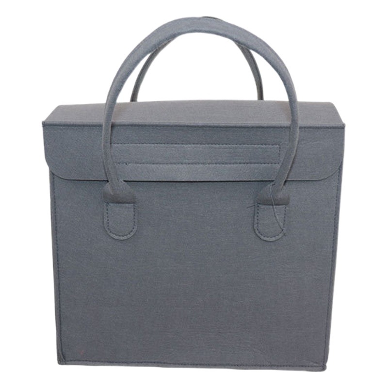 Velcro portable felt bag large capacity color card bag board storage bag business office document storage bag wholesale