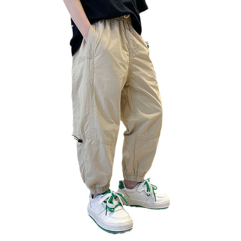 Picture of Boys Anti-mosquito Pants Summer Thin 2023 New Children's Pants Summer Big Boys Summer Casual Trousers