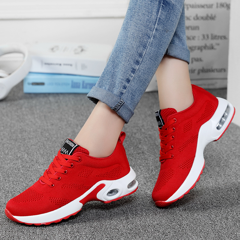 Picture of Cross-border Hot Sale Spring New Misty Netfly Weaving Women's Shoes Korean-style All-match Comfortable Casual Shoes Women's plus size sneaker