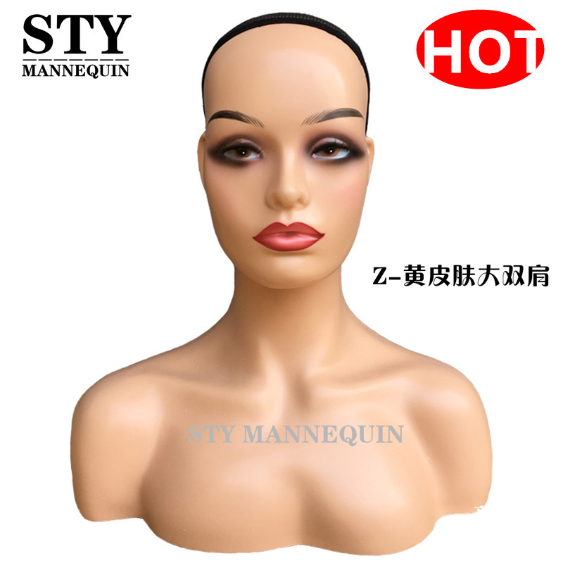 Picture of STY head model export best-selling dummy head model fashion female wig head model head model window display model head model
