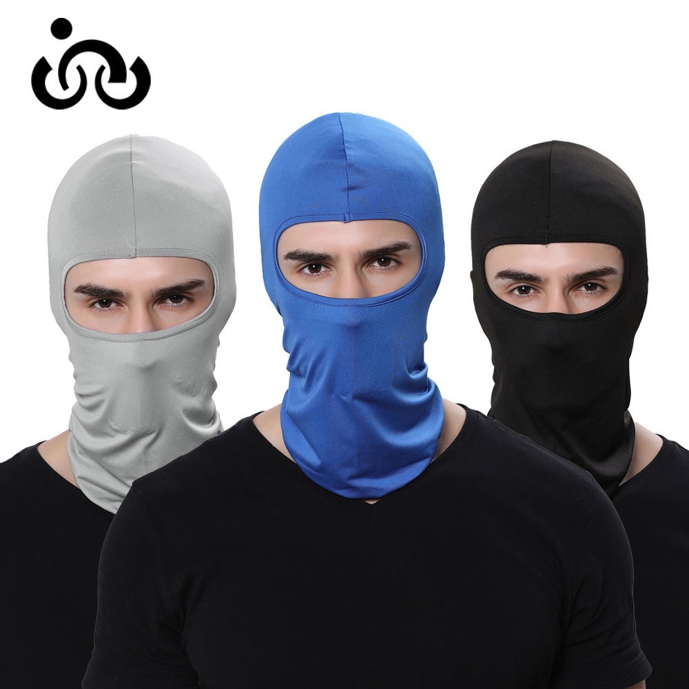 Picture of Milk Silk Lycra Soft Equipment Outdoor Cycling Bicycle Motorcycle Windproof Sunproof Dustproof Mask Mask Headband