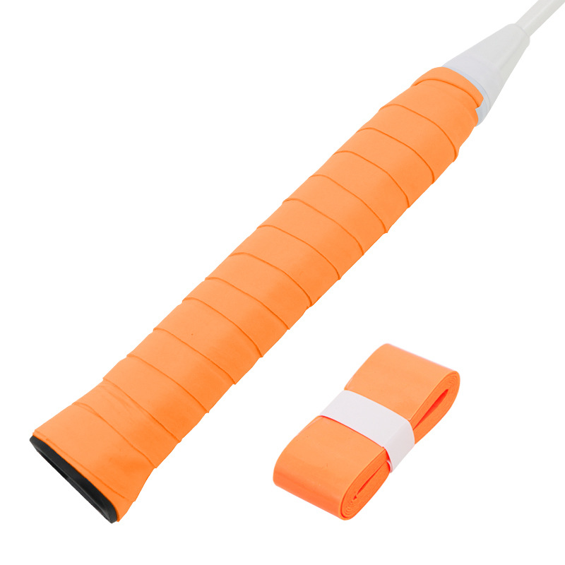 Picture of Ultra-Thin Soft Badminton Racket Sticky Double-Sided Coated Flat Latex Anti-Slip Sweat-Absorbent Wrapping Grip Tape Wholesale