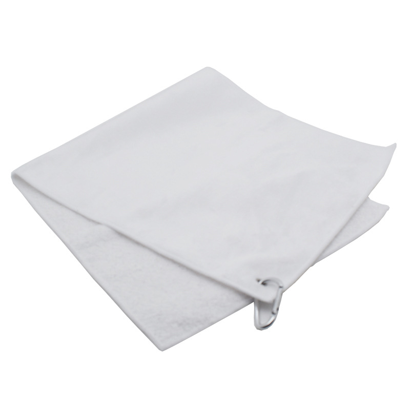 Picture of Cross-border hot sale sublimation blank polyester golf towel heat transfer sports towel sweat towel DIY printing
