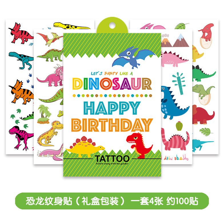 Picture of 4 Genuine Disney Frozen Tattoo Stickers 100 Stickers for Kidsren Cartoon Tattoo Stickers Dinosaur Transfer Stickers