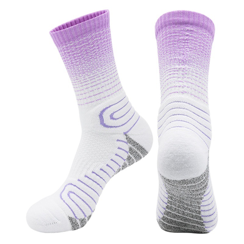 Long Tube Thickened Towel Bottom Combat Basketball Socks Stockings Men's Children's Sweat-absorbent Sports Socks Men's Sports Socks