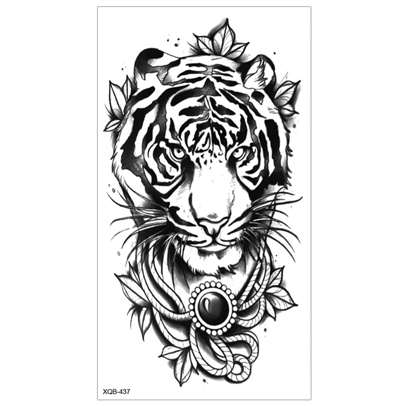Picture of New Half Arm Tattoo Stickers Cross-border Amazon Hot Selling Set Dark European and American Realistic Waterproof Tattoo Stickers Wholesale