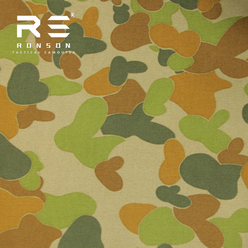 Picture of FLECTARN German Spotted Jungle Camouflage 1000D Empty Variable Silk Polyester Lacquable Waterproof Oxford Cloth