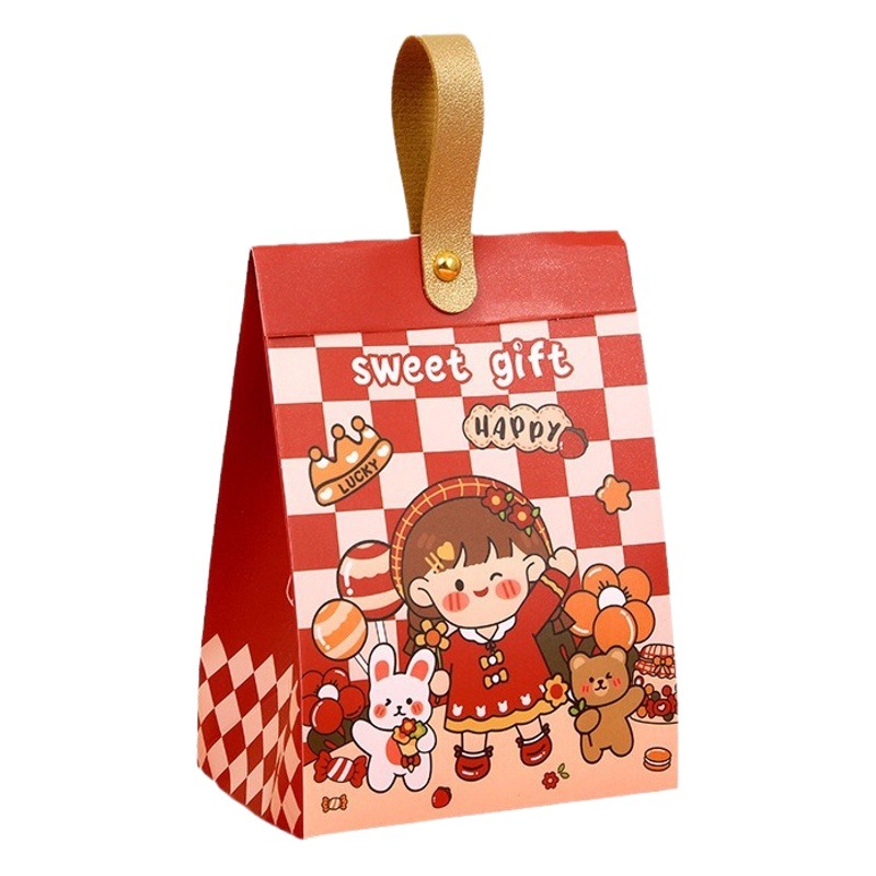 Baby wedding egg gift box happy full moon banquet return gift 100-day gift kindergarten gift bag children's wedding candy box
