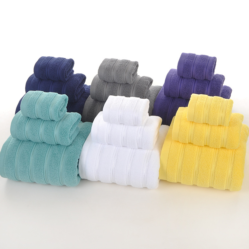 Cross-border cotton towel thickened adult cotton business gift box company LOGO hand gift bath towel small gifts