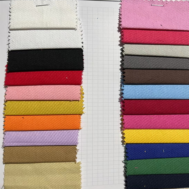 Picture of Color Cotton Washed Denim Fabric Twill Thickened Pants Jacket Bag Shoes Hat Skirt DIY Clothing Fabric