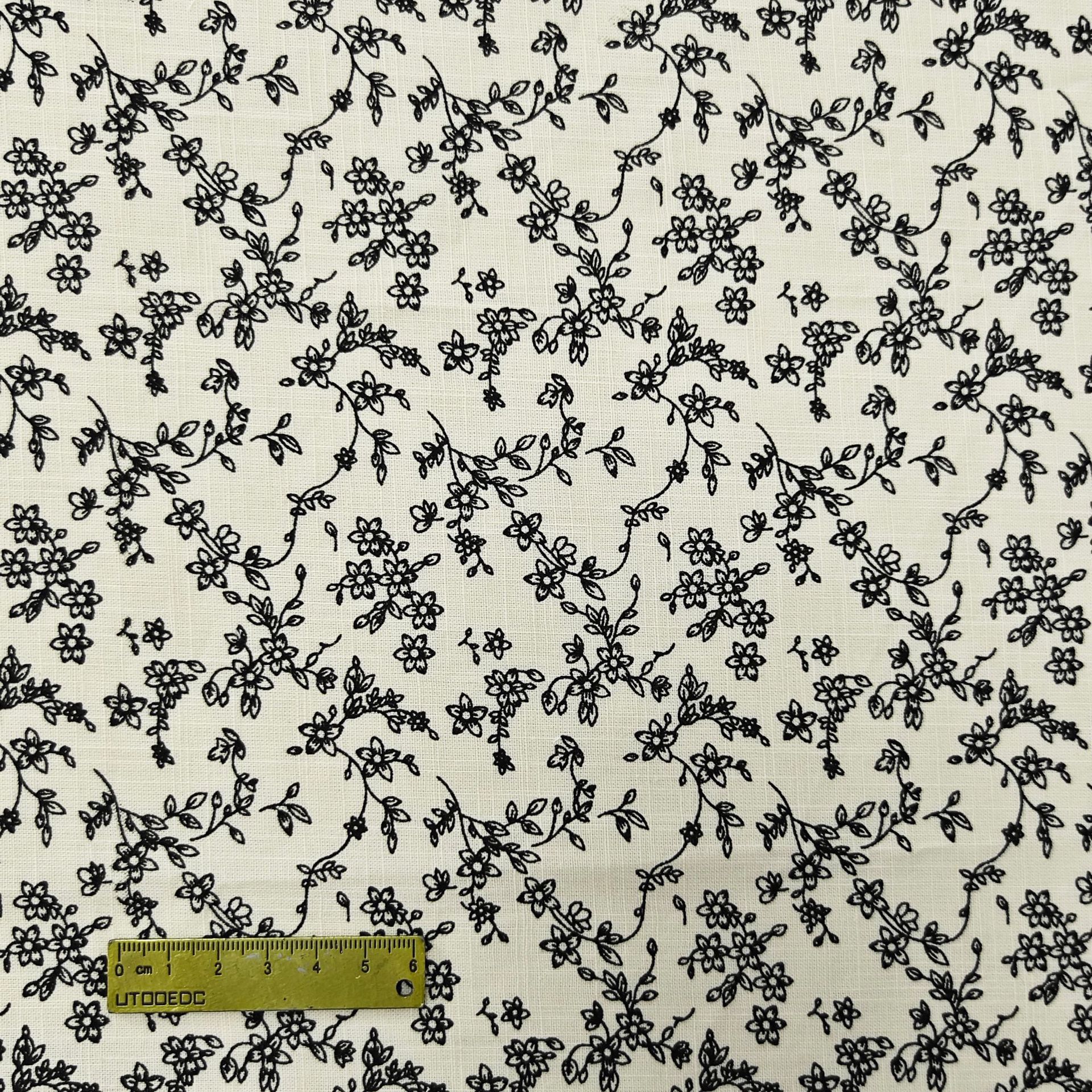 Picture of Cotton Bamboo Jacquard Fabric Floret Japanese and Korean Printed dress Children's Wear Table Cloth Fashion Fabric Home Boutique