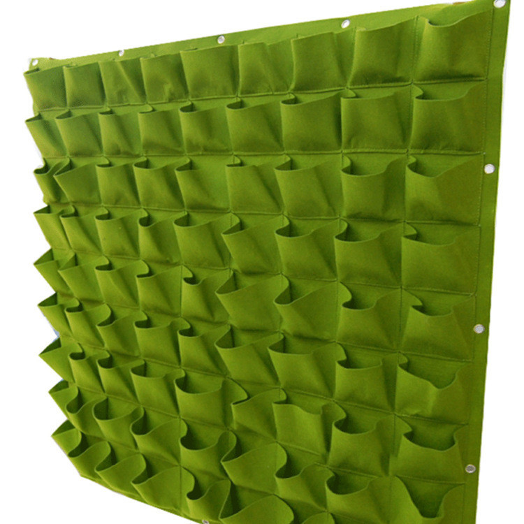 Custom Felt Felt Planting Bag Stereo Planting Bag Non-woven Vertical Wall-mounted Felt Plant Bag