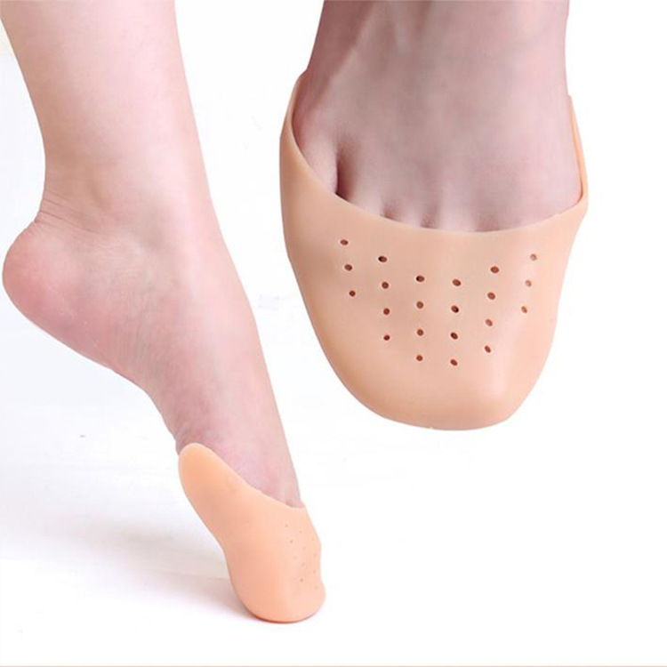 Picture of Toe Protective Cover Toe Ballet High Heels Foot Pad Toe Protective Cover Silicone Forefoot Pad Anti-abrasion Foot Artifact Size