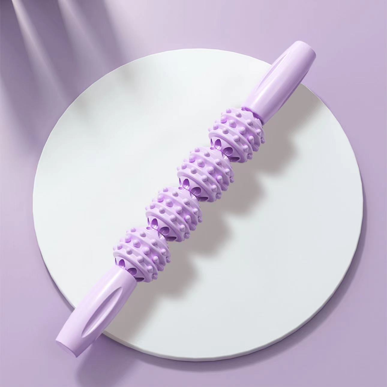 Picture of Massage Stick, Mace, Roller, Fitness Fascia Stick, Leg Muscle Relaxation Roller, Calf Yoga Stretching