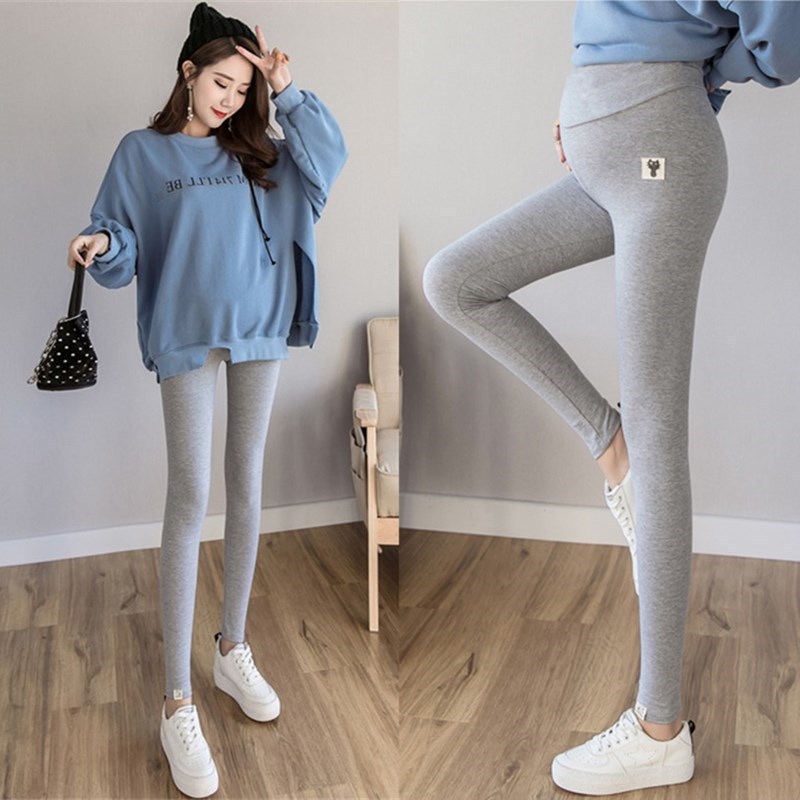 Picture of Maternity Dress Slim-Fit Bottoming Pants Autumn and Winter Outer Wear Velvet Pants Tight-Fit Fashionable Warming Pants