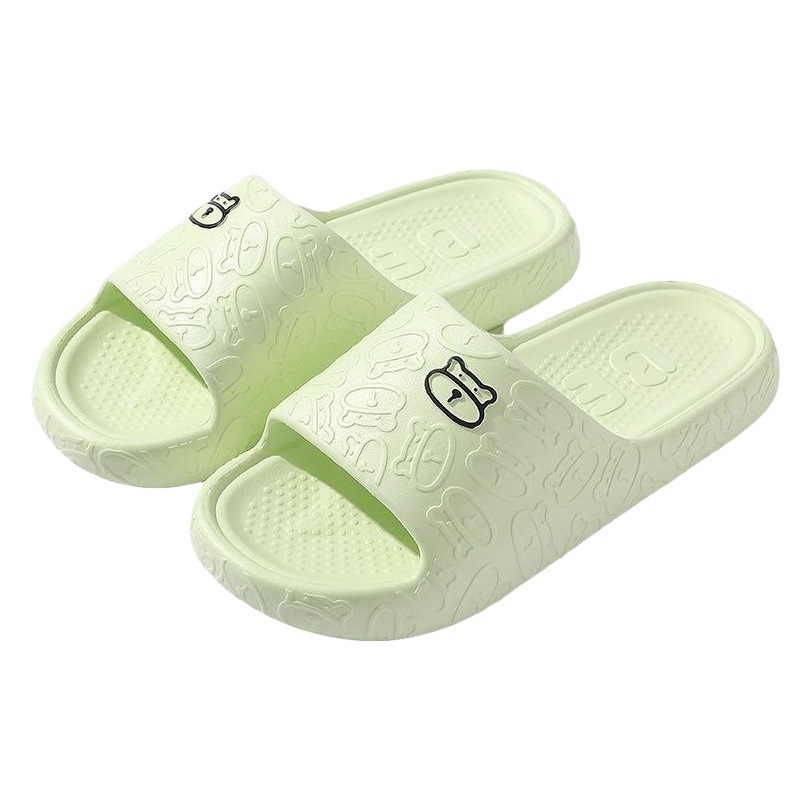 Popular slippers women's super soft thick bottom shit feeling home non-slip student dormitory bathroom trendy high-looking ins bath