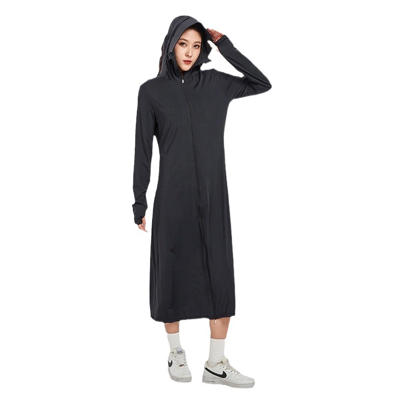 Mo Xun Anti-Fairy Cloud Gown Long Sun Protection Clothing Women's Detachable Hat Long Sun Protection Clothing Women's Full Body Protective Clothing