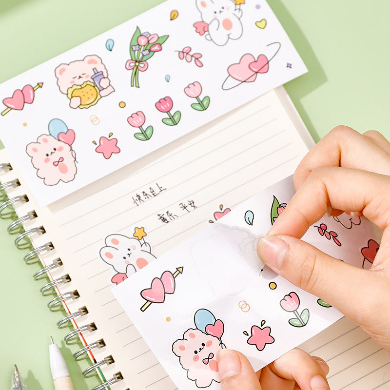 Picture of Blind Box Gel Pen Elementary School Student Stationery Set Prize Children's Black Ink Pen High-End Text Retractable Signature Pen