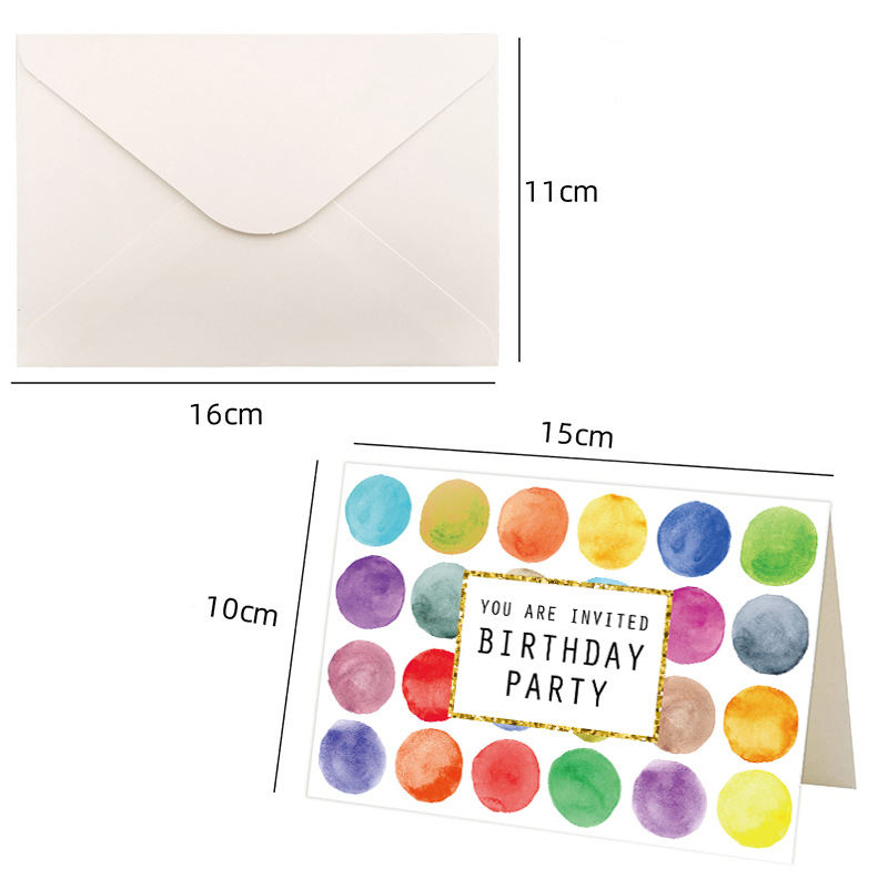 Picture of Happy Birthday Blessing Card Amazon Happy Birthday Invitation Card Greeting Card with Envelope Set
