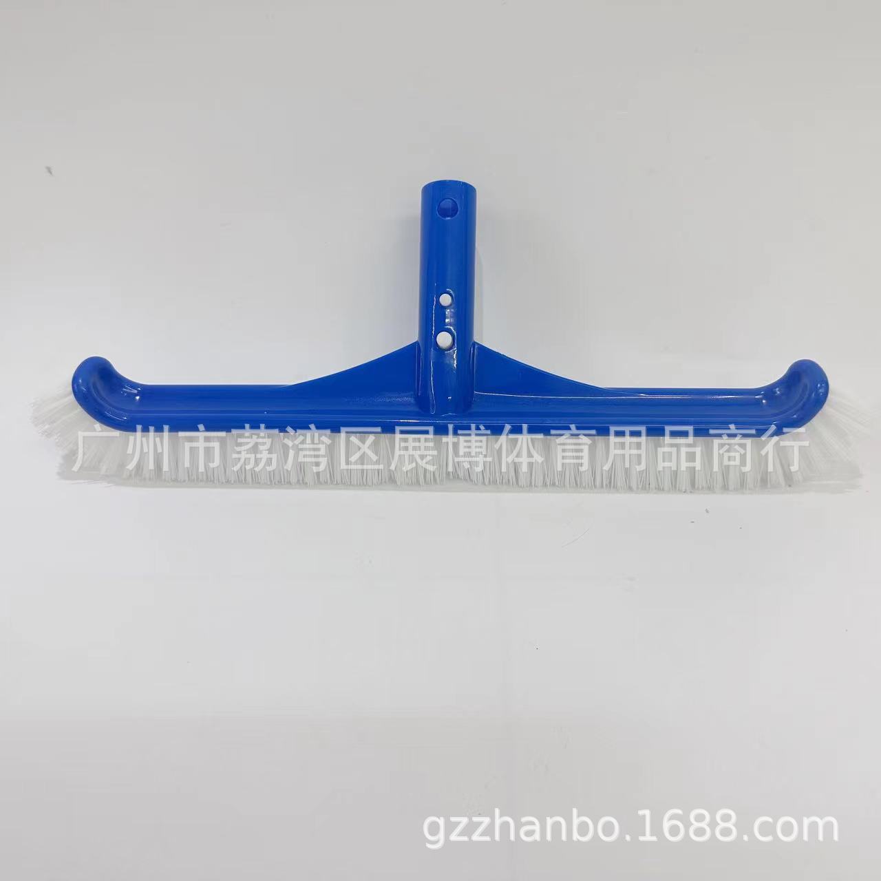 Picture of Swimming pool equipment new 18 inch rubber brush on both sides of the brush plastic brush swimming pool brush blue brush cleaning match