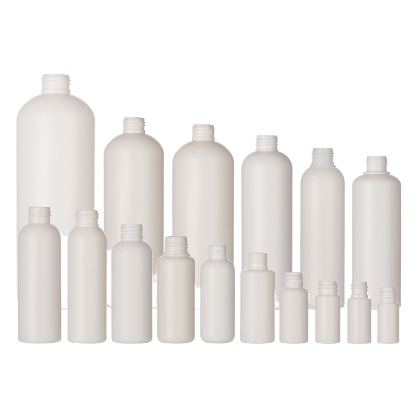 Round Pointed Bottle PE Bottle 50 100 ml 120 200 500ml Extruded Liquid Pigment White Plastic Bottle