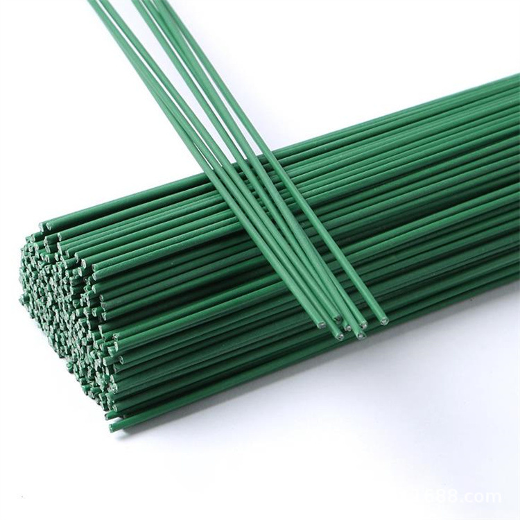Picture of No. 2 rubber-wrapped iron wire flower rod iron wire floral iron wire rubber-wrapped material simulation flower tape wholesale DI Y production