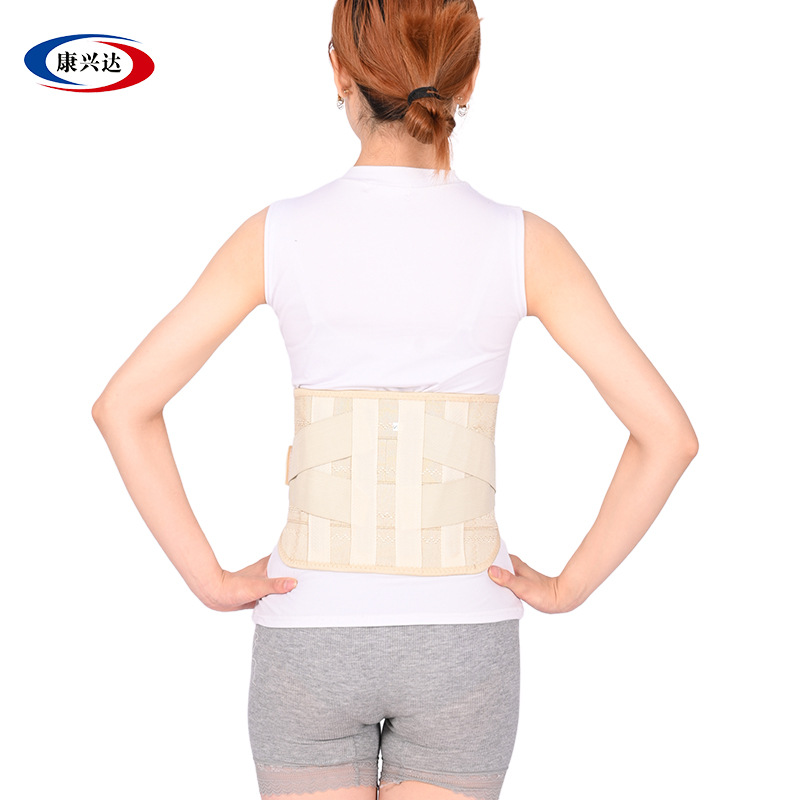 Picture of Heighten and widen protective belt lumbar fixation unisex waist circumference steel plate reinforced lumbar spondylosis lumbar spine