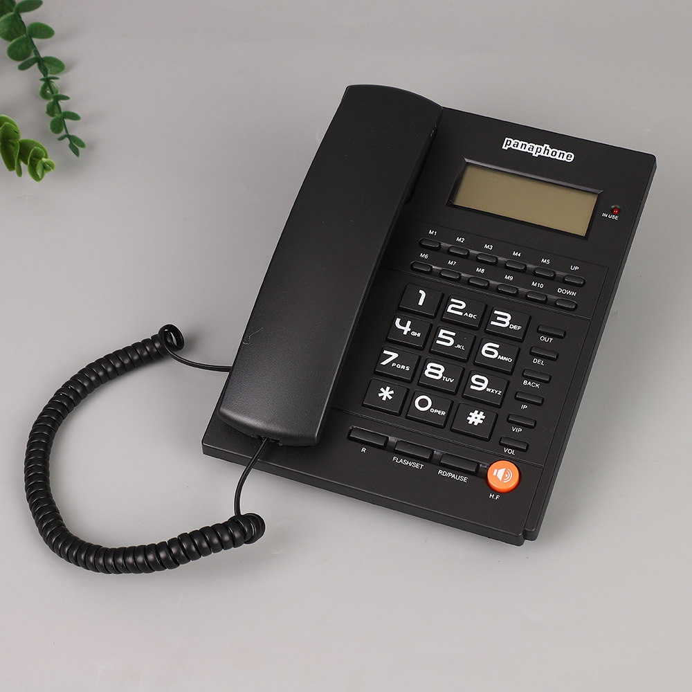 KX-T2017 English caller ID telephone landline hotel business front desk fixed landline manufacturers wholesale